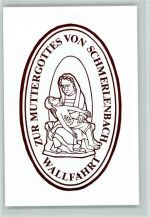 W8759 Hösbach Mutter Gottes von Schmerlenbach Heiligenbild