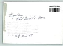 31595 W3074 Steyerberg FOTO KEINE AK Hotel Deutsches Haus Innenaufnahme Speisesaal