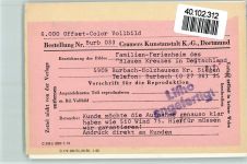 57299 W5909 Burbach , Siegerl FOTO KEINE AK Ortsansicht