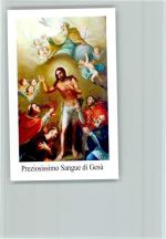 Prezisisssimo Sangue di Gesu Italienisches Heiligenbild Heiligenbild
