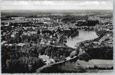 24211 W2308 Preetz , Holst - Fliegeraufnahme