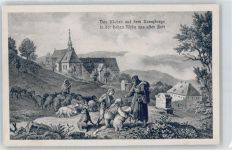 97653 W8743 Kreuzberg a d Rhön Künstlerkarte Kloster