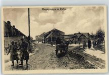 Groß Köllen Kolno - Straße Kutsche Schnee