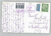 86650 W8853 Wemding - Landpoststempel