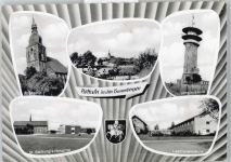 48301 W4405 Nottuln - Kirche, Longinusturm, Krankenhaus, Liebfrauenschule