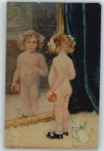 moderne Eva , sign. A.Kjellberg-Juel Teddy