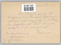 34346 W3510 Lippoldshausen - Landpoststempel
