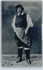 Gusti Huber , Original Repertoire Volksschauspiel