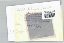 25876 W2251 Schwabstedt FOTO KEINE AK Foto mit Negativ