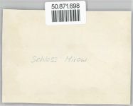 17252 O2083 Mirow , Meckl FOTO KEINE AK Foto, Schloß