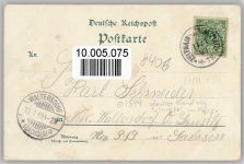 01619 O8401 Zeithain 1899 Lithographie Wasserwerk Kaiser-Wilhelm-Allee Korb-Signal Offiziers-Casino Pyramide Lus Hagers