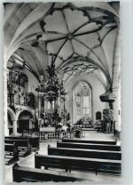 97337 W8716 Dettelbach - Wallfahrtskirche Gnadenaltar Innenaufnahme
