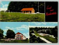 27211 W2830 Nordwohlde - Sportplatz Minigolf Fußball Schule 3-Bild-Aufnahme