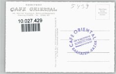 56477 W5439 Rennerod , Westerw - Conditorei Cafe Oriental