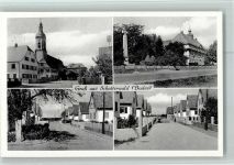 77746 W7601 Schutterwald - Ortsansichten 4-Bildaufnahme