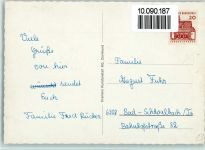 47533 W4190 Kleve , Niederrhein - Schwanenburg Schüsterken-Brunnen Kranichbrunnen Kermisdahl