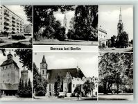 16321 O1280 Bernau b Berlin - Karl-Marx-Straße Marienkirche Steintor Stadtpark
