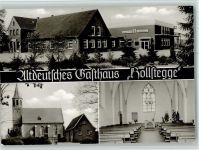 48712 W4423 Gescher - Altdeutsches Gasthaus Hollstegge Kirche Innenaufnahme