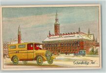 Glädelig Jul - Neujahr - sehr gute Erhaltung AK Postbus 1920