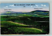 01773 O8242 Bärenstein , Osterzgeb - Blick vom Bärenstein - Wälder