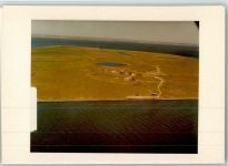 25863 W2251 Langeneß FOTO KEINE AK Hallig Oland Luftaufnahme