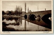 97762 W8783 Hammelburg - Die Saale Brücke