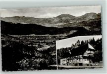 77960 W7633 Schönberg , Kr Lahr, Schwarzw - Ortsansicht Gasthof Pension Zum Löwen Geroldseck