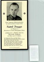 WK II Sterbebilder Gefreiter Panzerjäger Rgt. Gefallen in Russland 1942 gefallener Soldat