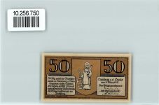 07774 O6903 Camburg - Notgeld 50 Pfennig