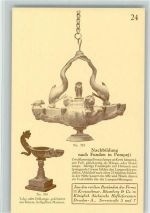 Werbung Kretschmar Nr 24 Nachbildung nach Funden in Pompeji Lampe
