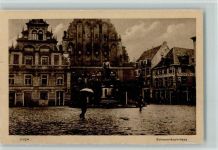 Riga 1918 - Schwarzhäupterhaus AK