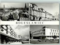 Bunzlau Boleslawiec - Widok ogolny Ulica Adama Asnyka Rynek Hotel Piast