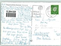 75385 W7265 Neubulach Gebrauchsspuren Rückseite mit Abschürfungen und Kleberesten