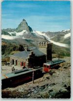Zermatt Gornergrat mit Matterhorn Zahnradbahn