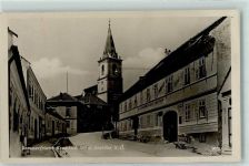 2851 Krumbach 1950 Foto AK Schandlbauer Gasthaus