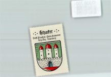 29456 W3139 Hitzacker Elbe Vignette Wappen Burg