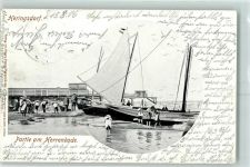 17419 O2251 Seebad Heringsdorf 1906 - Segelboote
