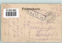 80200 Peronne 1915 - Feldpost WK I