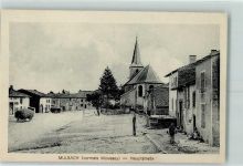 57770 Moussey 1916 - Kirche Feldpost WK I Nr. 124