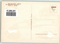 23717 W2423 Kasseedorf Gebrauchsspuren Rückseite mit Abschürfungen und Kleberesten Pension Cafe Ehlers
