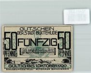 21614 W2150 Buxtehude - Notgeld