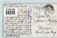 57590 Delme 1916 - Kirche Feldpost WK I