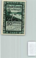 65391 W6223 Lorch , Rheingau - Notgeld