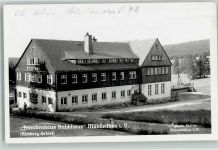 08248 O9651 Mühlleithen Foto AK Fremdenhaus Buschhaus