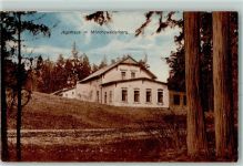 02681 O8609 Wilthen Gebrauchsspuren Jägerhaus Mönchswalderberg Ort lt. Stempel