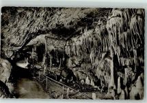 72820 W7419 Erpfingen - Bärenhöhle-Karlshöhle Innenansicht Höhlenstempel