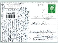 64689 W6149 Grasellenbach Foto AK Erholungsheim Heinrich Glücklich Haus