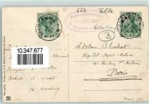 65385 W6220 Niederwald , Jagdschloß 1909 - National Denkmal