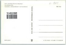 08396 O9611 Waldenburg , Sachs - Grünefelder Park Gondelteich Gasthaus Parkschlößchen
