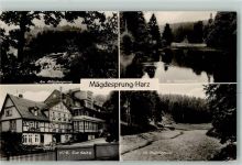 06493 O4301 Mägdesprung - Gasthaus Zur Selke Krebsbachteich Teufelsgrund